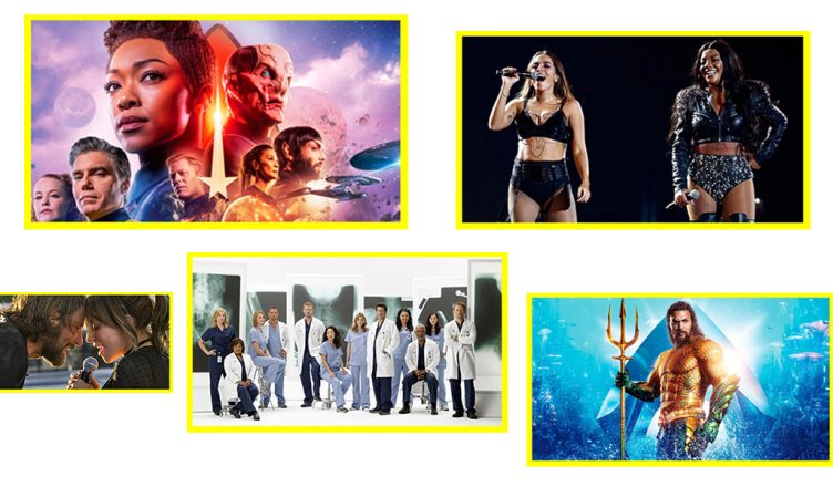 DESTAQUE Anitta Star Trek Discovery Nasce Uma Estrela Game of Thrones Greys Anatomy Aquaman