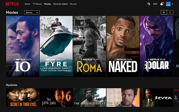 Encontre categorias e filmes ocultos na Netflix