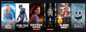 Séries originais Netflix
