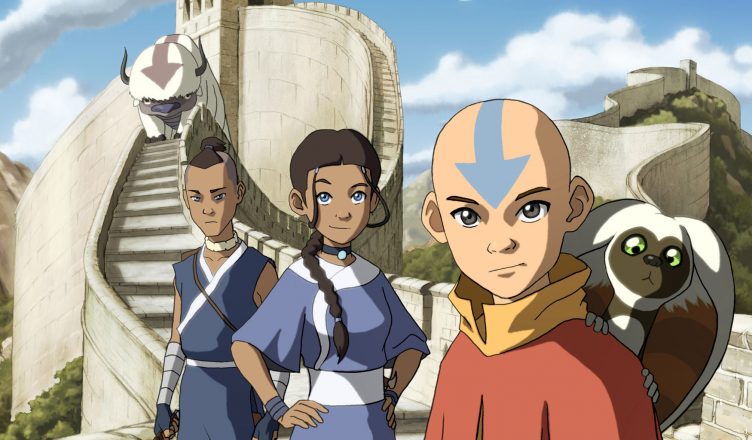 desenho Avatar - a lenda de Aang Netflix