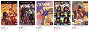 Quadrinhos Ms. Marvel Quadrinhos Miss Marvel Kamala Khan