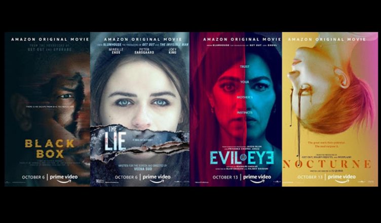 filmes BLACK BOX, THE LIE, EVIL EYE e NOCTURNE filmes Blumhouse Amazon Prime Video dicas de filmes de terror