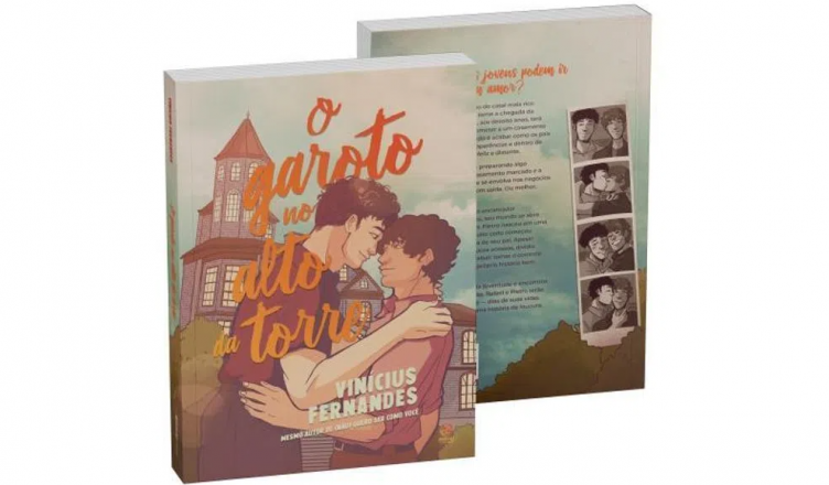 livro O garoto no alto da torre romance gay livros